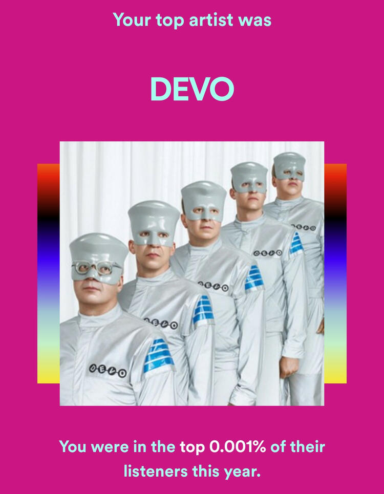 welcome to devo fanclub romania i'm literally the only member